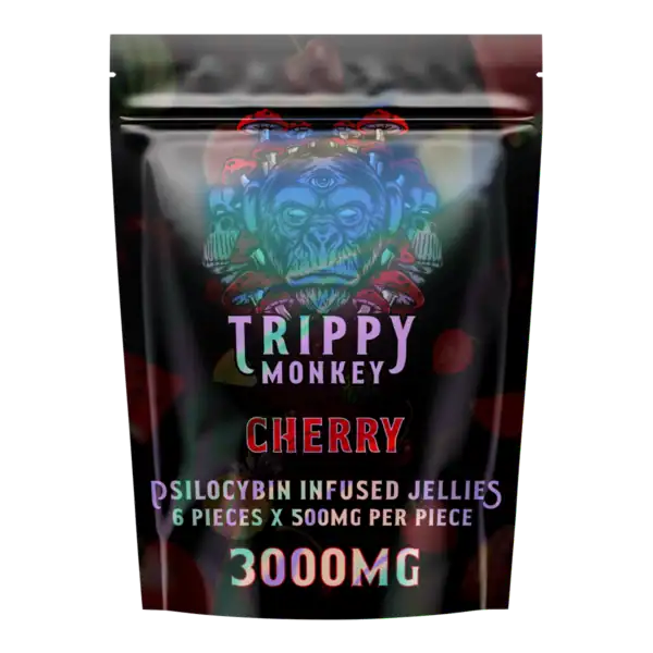 Trippy Monkey Gummies Cherry