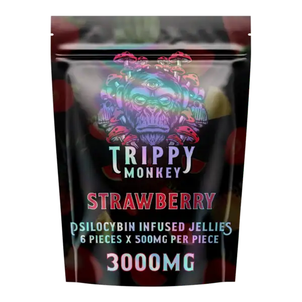 Trippy Monkey Gummies Strawberry