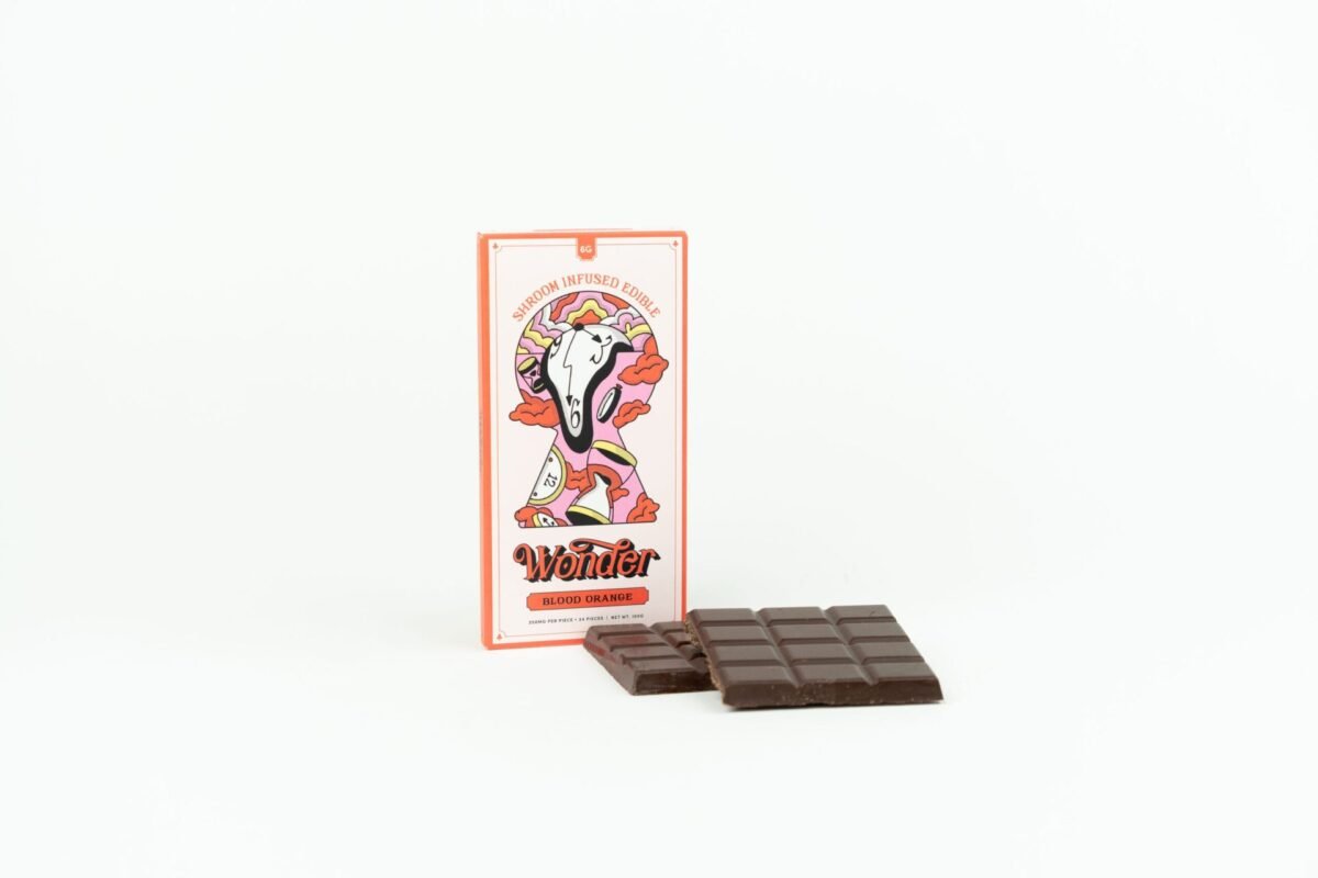 6g Shroom Chocolate - Blood Orange by Wonder - Image 2