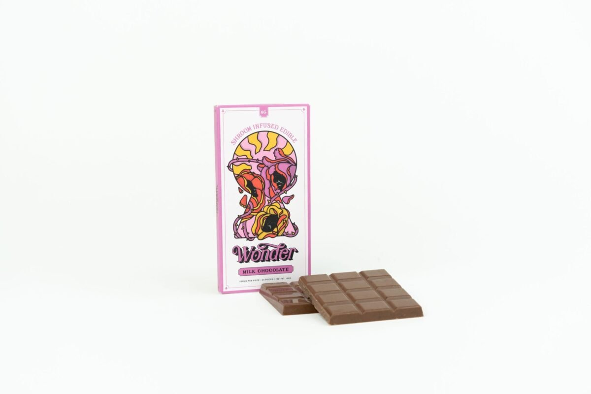 6g Shroom Chocolate - Milk Chocolate by Wonder - Image 2