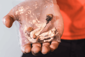 What Should I Do If I Feel Overwhelmed During the Psilocybin Experience?