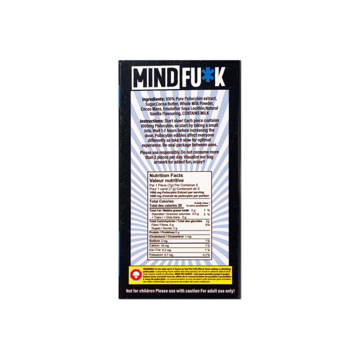 MINDFU*K Sour Blue Berry Gummies - 5000mg - Image 2