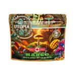 Bright mushroom-shaped gummies for a unique psychedelic experience.