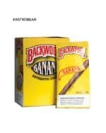 Rich mushroom flavor in cigar-style packaging for organic products.