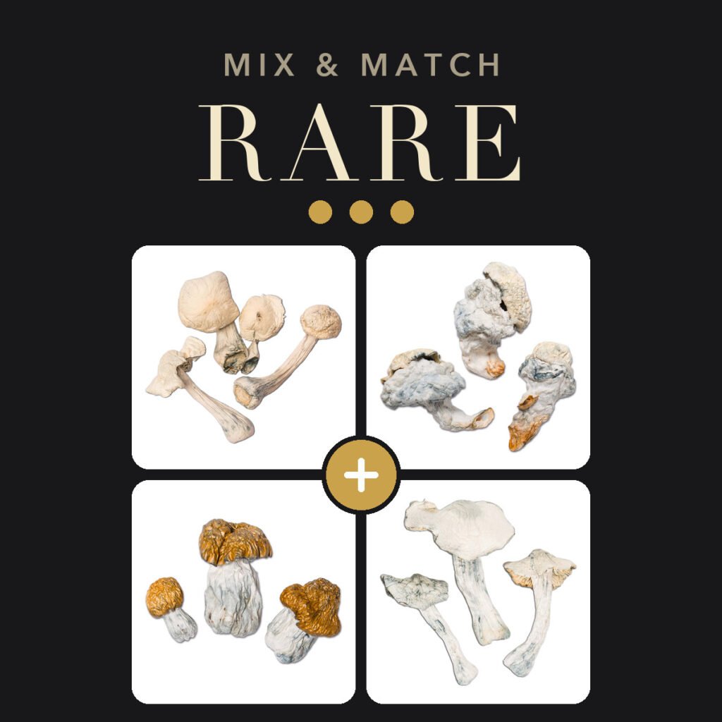 Mix and Match Ounce — Rare tier: pick any 4 rare strains, 4 × 7g