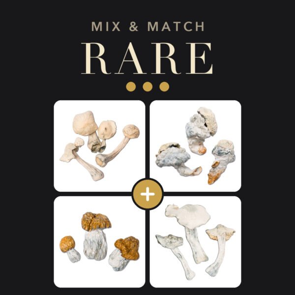 Mix and Match Ounce — Rare tier: pick any 4 rare strains, 4 × 7g